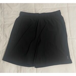 Balance Collection Mens Black Athletic Shorts Size Small Zipper Pocket